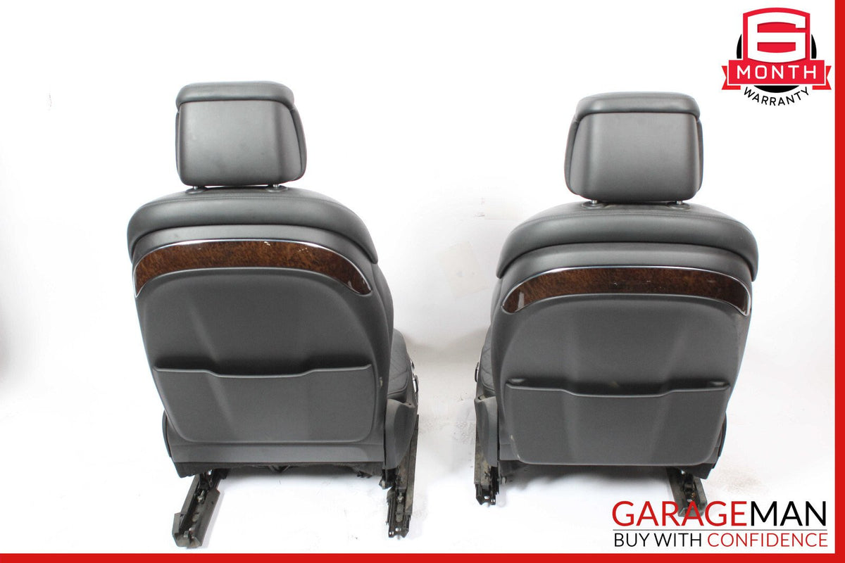 11-17 Audi A8 Front Complete Seat Cushion Cover Assy Set OEM