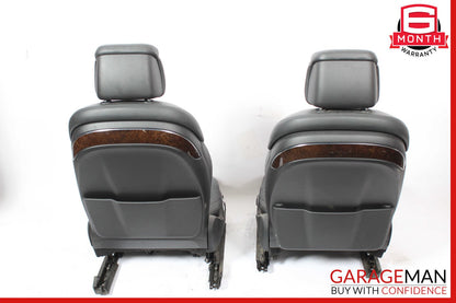 11-17 Audi A8 Front Complete Seat Cushion Cover Assy Set OEM