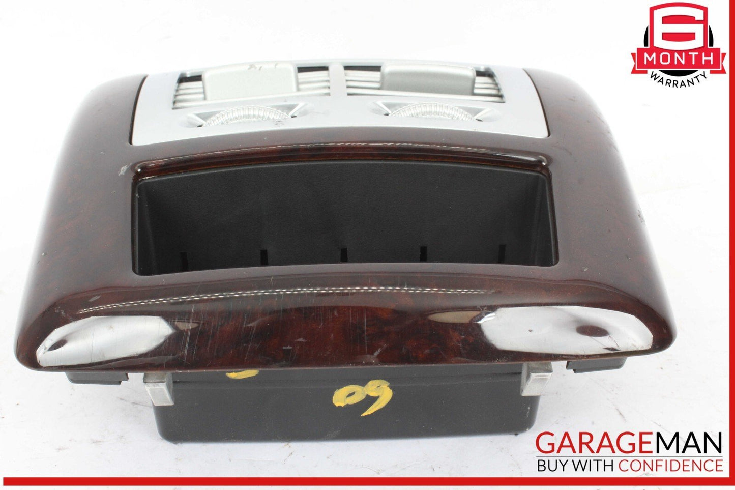 07-13 Mercedes W221 S550 Rear Center Console AC A/C Air Vent Trim 2216801639 OEM