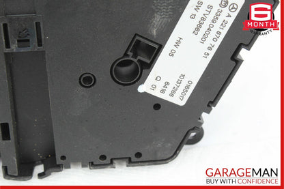 07-14 Mercedes W221 S550 Front Left Side Seat Control Memory Controller Switch