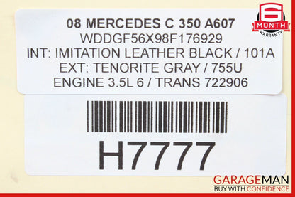 08-11 Mercedes W204 C350 Power Steering Pump Reservoir Assembly OEM