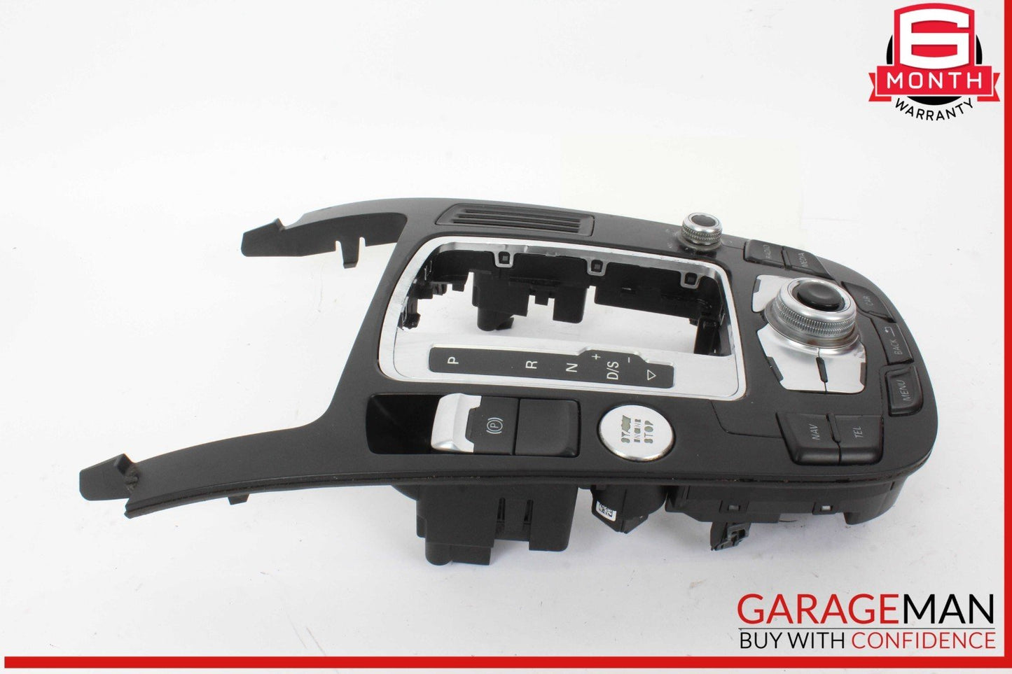 13-16 Audi A4 SQ5 Front Center Console Trim Panel w/ Switches 8T0919611L OEM