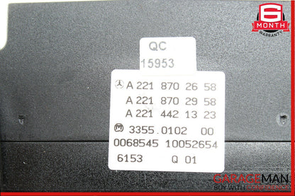 07-13 Mercedes W221 S550 CL63 AMG A/C AC Heater Climate Control Switch Module