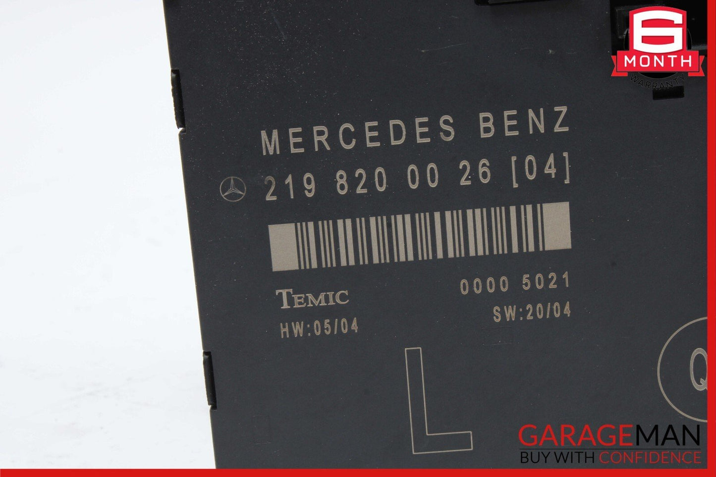 06-11 Mercedes W219 CLS500 CLS55 AMG Front Left Driver Door Control Module OEM