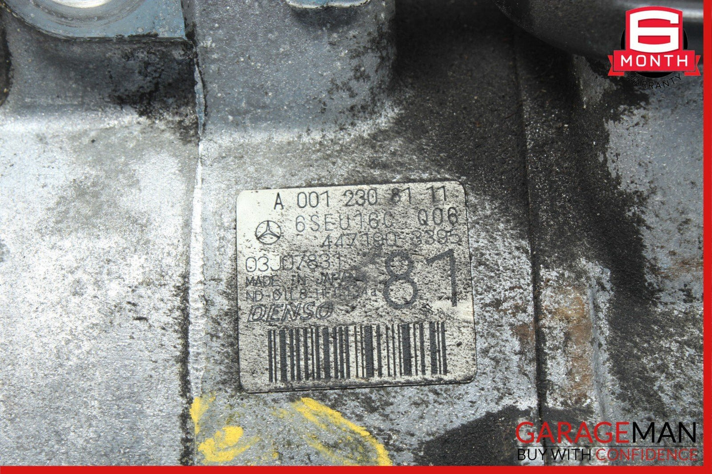 06-11 Mercedes W211 E350 M272 A/C Air Conditioner Compressor 0012308111 OEM