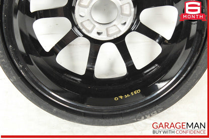 03-12 Mercedes R230 SL500 SL550 Emergency Spare Tire Wheel Donut Rim 17" 17 OEM