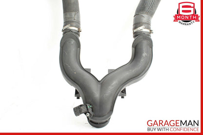 14-17 Maserati Ghibli S Turbo Air Inlet Intake Duct Tube Hose Assembly w/ Sensor
