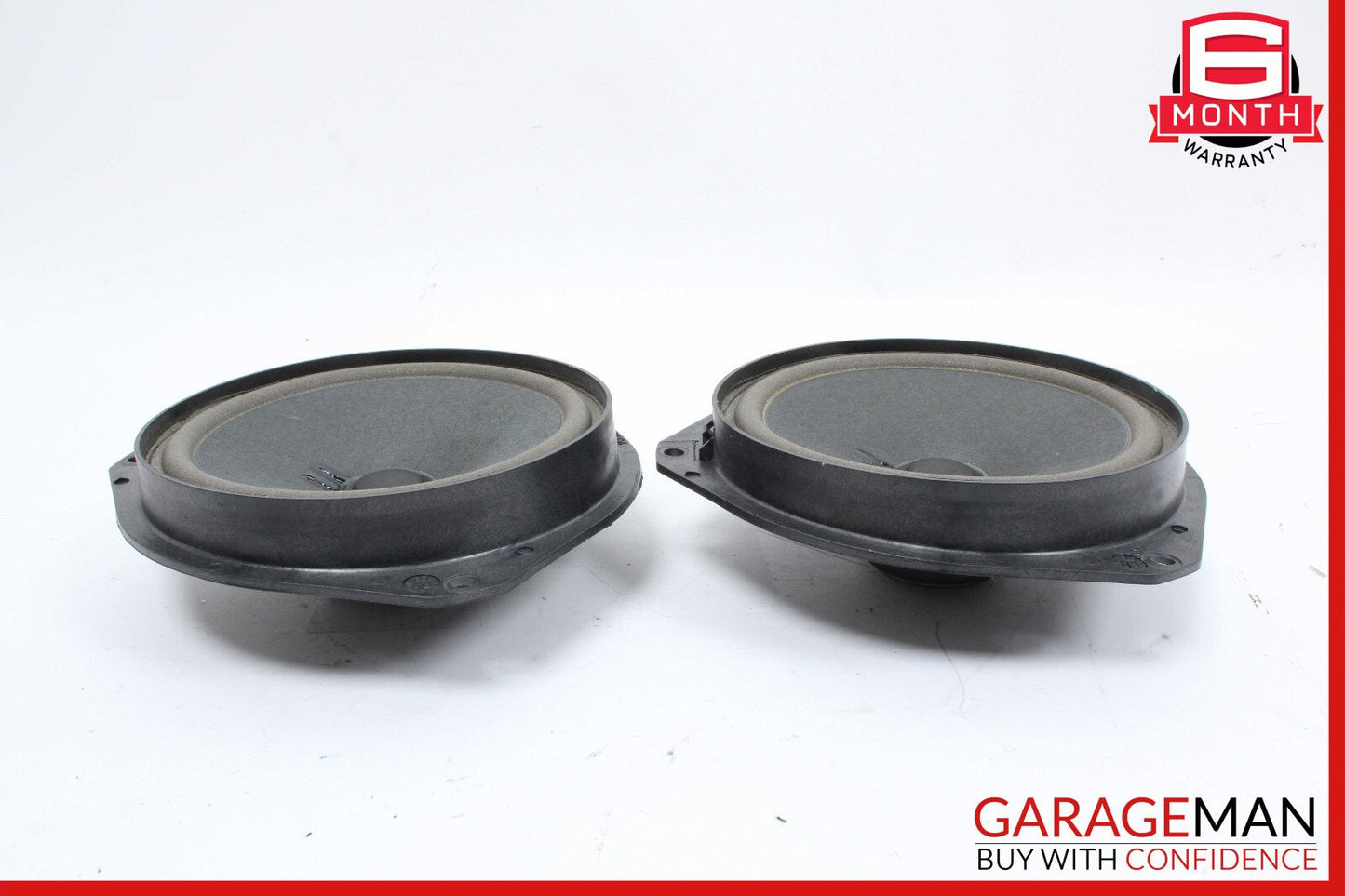 14-17 Maserati Ghibli Rear Right & Left Side Door Sound Audio Speaker Set OEM