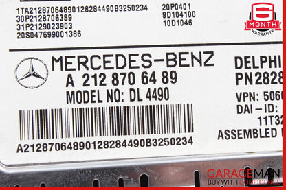 10-17 Mercedes W212 E350 C250 C300 Sirius Satellite Radio Receiver Module