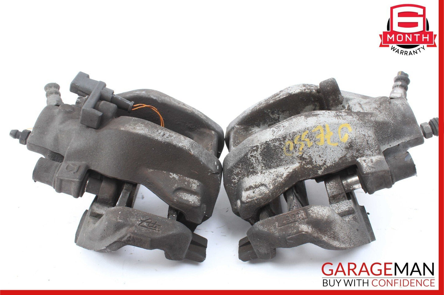 07-11 Mercedes W211 E350 E550 Rear Left & Right Brake Caliper Calipers Set OEM