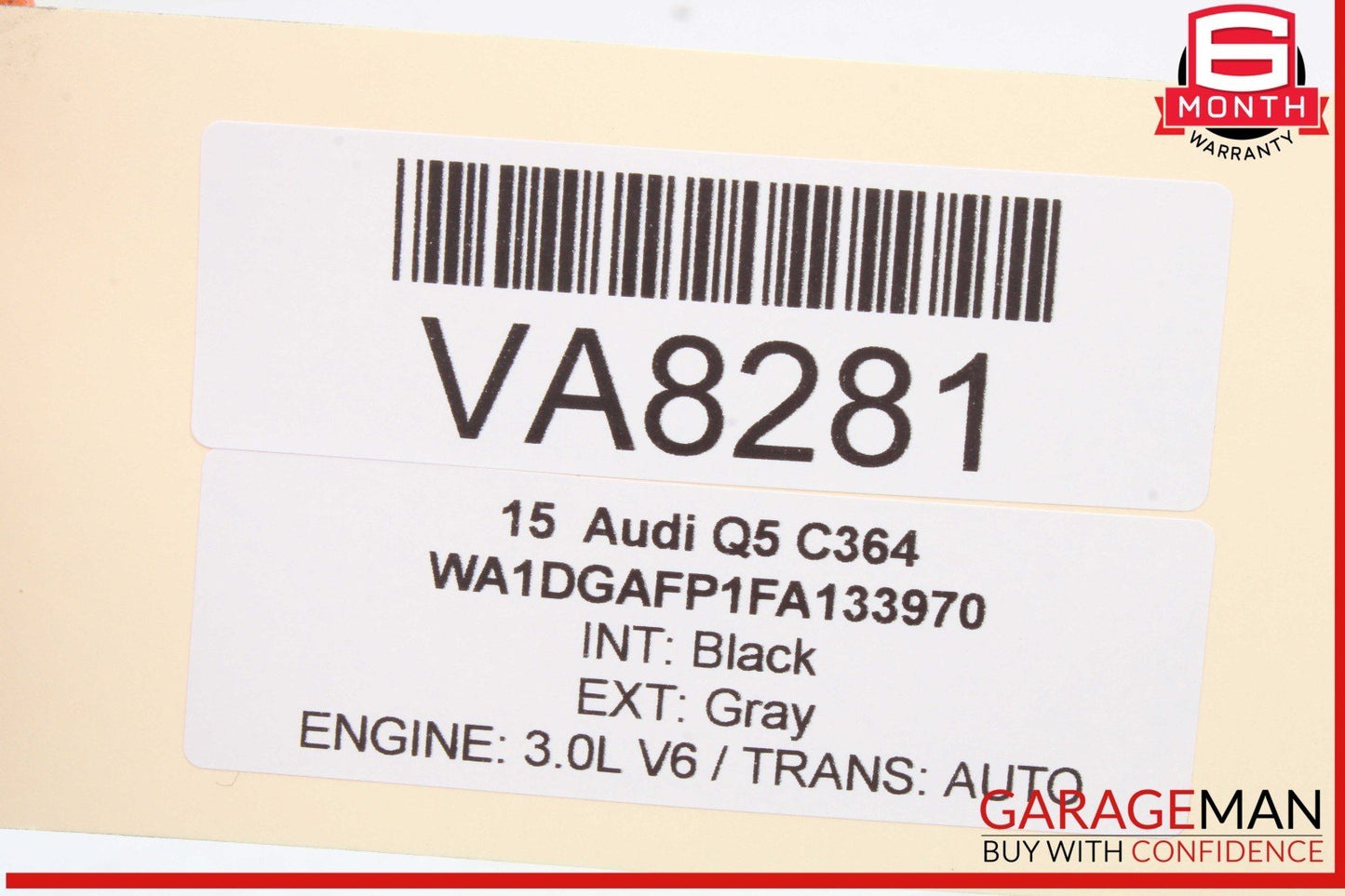 13-17 Audi Q5 SQ5 A5 Rear Right Side Blind Spot Radar Sensor Module 8T0907566B