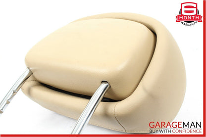 06-11 Mercedes W219 CLS500 Front Right / Left Side Seat Headrest Head Rest Brown