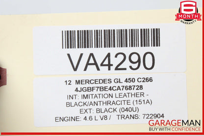 06-13 Mercedes X164 GL450 ML350 Front Right Side Window Regulator Motor OEM