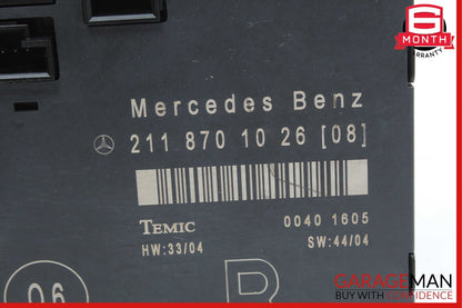 03-09 Mercedes W211 E350 4Matic Front Right Passenger Door Control Module OEM