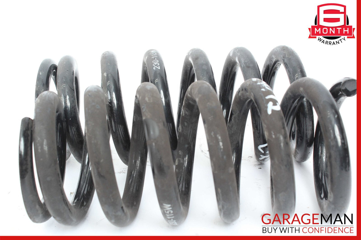 08-14 Mercedes W204 C250 C300 C350 Rear Shock Strut Coil Spring Set of 2 OEM