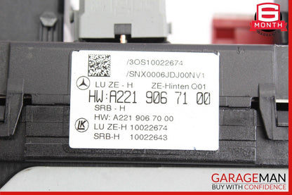 10-14 Mercedes W221 S65 S63 CL63 AMG Rear Sam Fuse Box Relay Module Control OEM