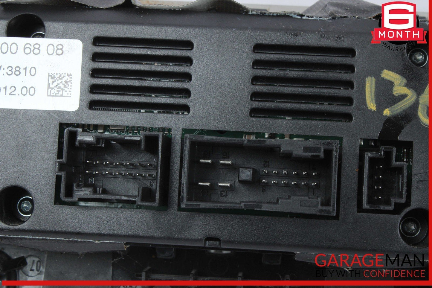 12-14 Mercedes X204 GLK250 C300 AC A/C Heater Climate Control w/ Trim OEM