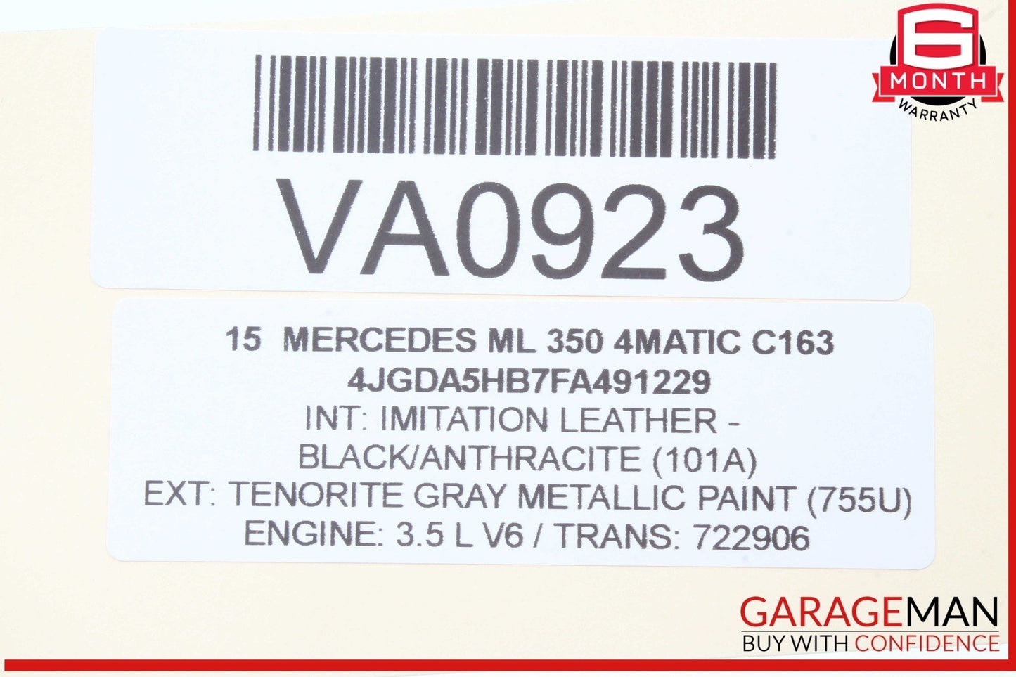 14-20 Mercedes W166 ML350 4MATIC GLA45 AMG Antenna Amplifier Booster OEM
