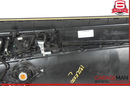 12-16 Mercedes R172 SLK250 Front Left Side Interior Door Panel Assembly Black