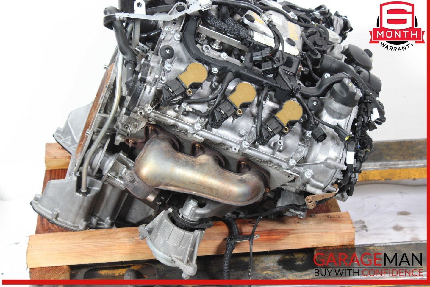 08-11 Mercedes W204 C300 3.0L V6 RWD Engine Motor Block Assembly 154k