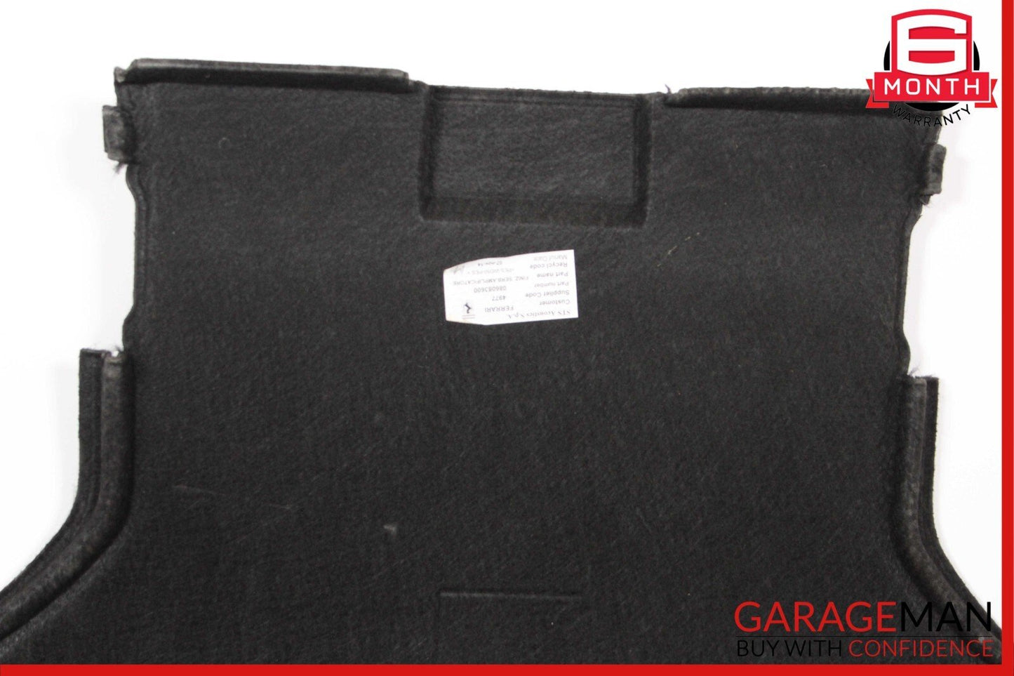 15-18 Ferrari California Rear Carpet Liner Panel Cover 086083600 OEM