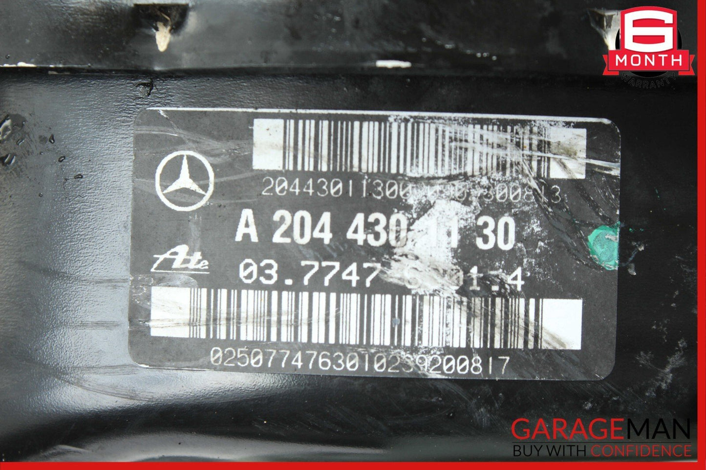 10-17 Mercedes X204 GLK350 E350 C300 Master Cylinder Power Brake Booster OEM