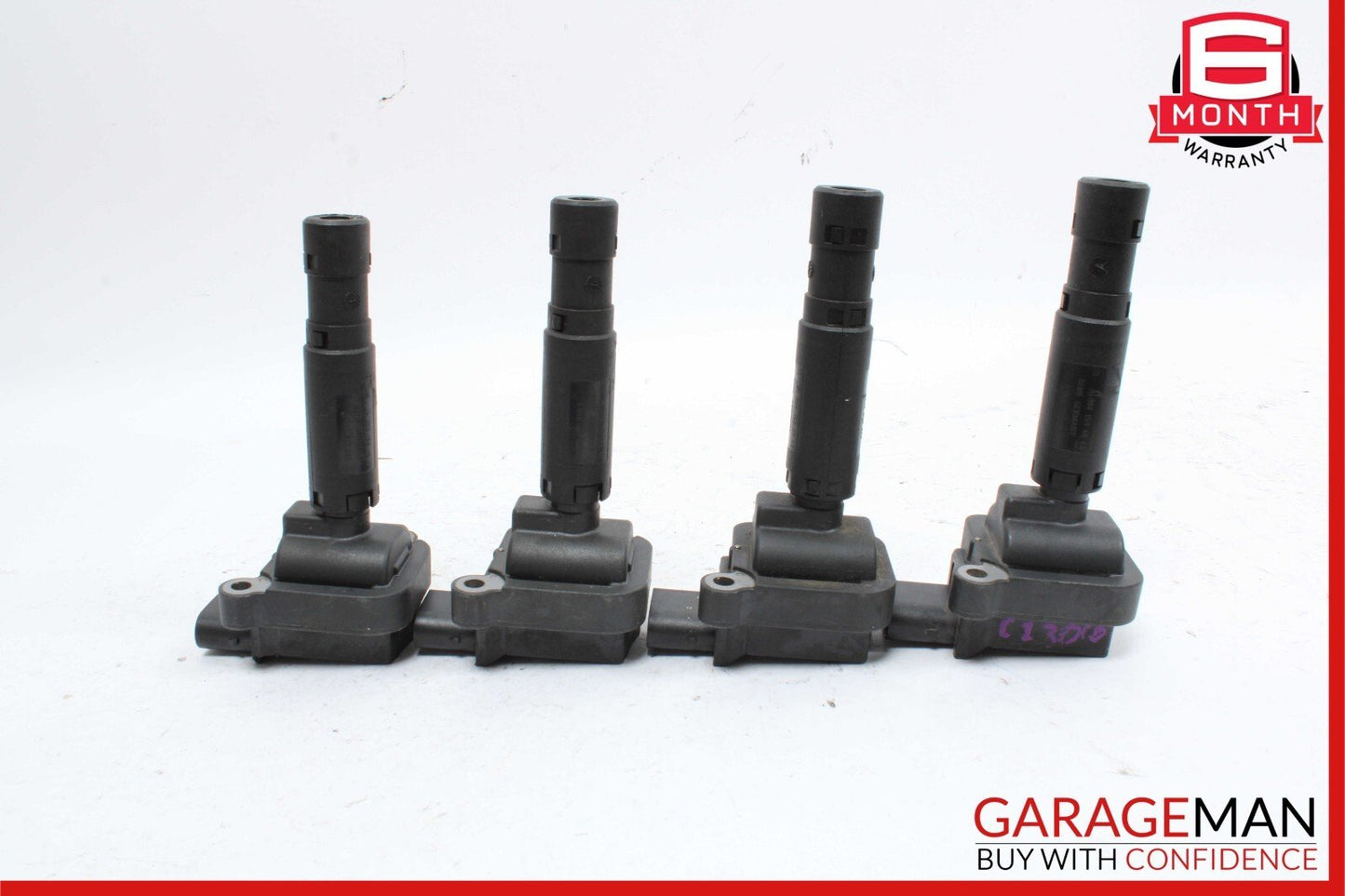 02-05 Mercedes W203 C230 Engine Ignition Coil Set of 4 Pc OEM