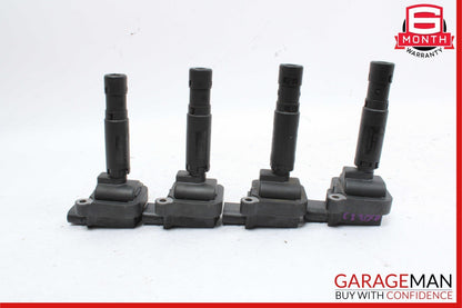 02-05 Mercedes W203 C230 Engine Ignition Coil Set of 4 Pc OEM
