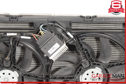 12-18 Audi A6 A7 Engine Radiator Condenser Cooler Fan Assembly OEM