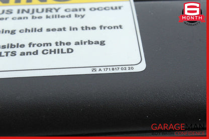 05-11 Mercedes R171 SLK280 SLK350 Front Left Side Sun Visor Sunvisor Shade Black