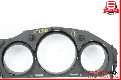 12-14 Mercedes W204 C250 C300 Cluster Speedometer Gauge Surround Trim Cover OEM