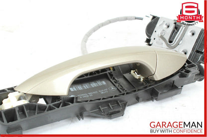 08-11 Mercedes W204 C300 Front Right Exterior Door Handle w/ Door Actuator Beige