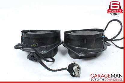 00-06 Mercedes W220 S55 AMG Rear Left & Right Door Audio Sound Speaker Set OEM