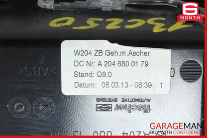 08-17 Mercedes C250 E400 E63 AMG Center Console Ashtray Ash Tray Compartment