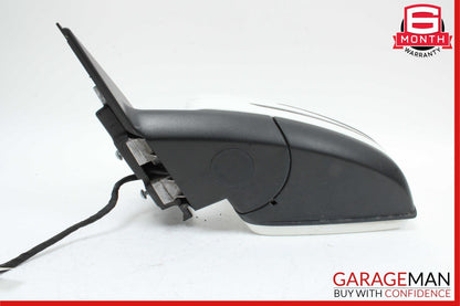10-11 Mercedes W204 C300 Front Left Driver Side Rear View Door Mirror White OEM