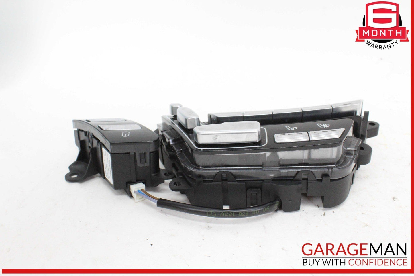 07-14 Mercedes W221 S550 CL550 Front Left Side Door Lock Switch 2218709258 OEM