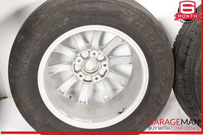 03-10 Porsche Cayenne 955 957 Complete Wheel Tire Rim Set 7.5J x 17 ET53 OEM