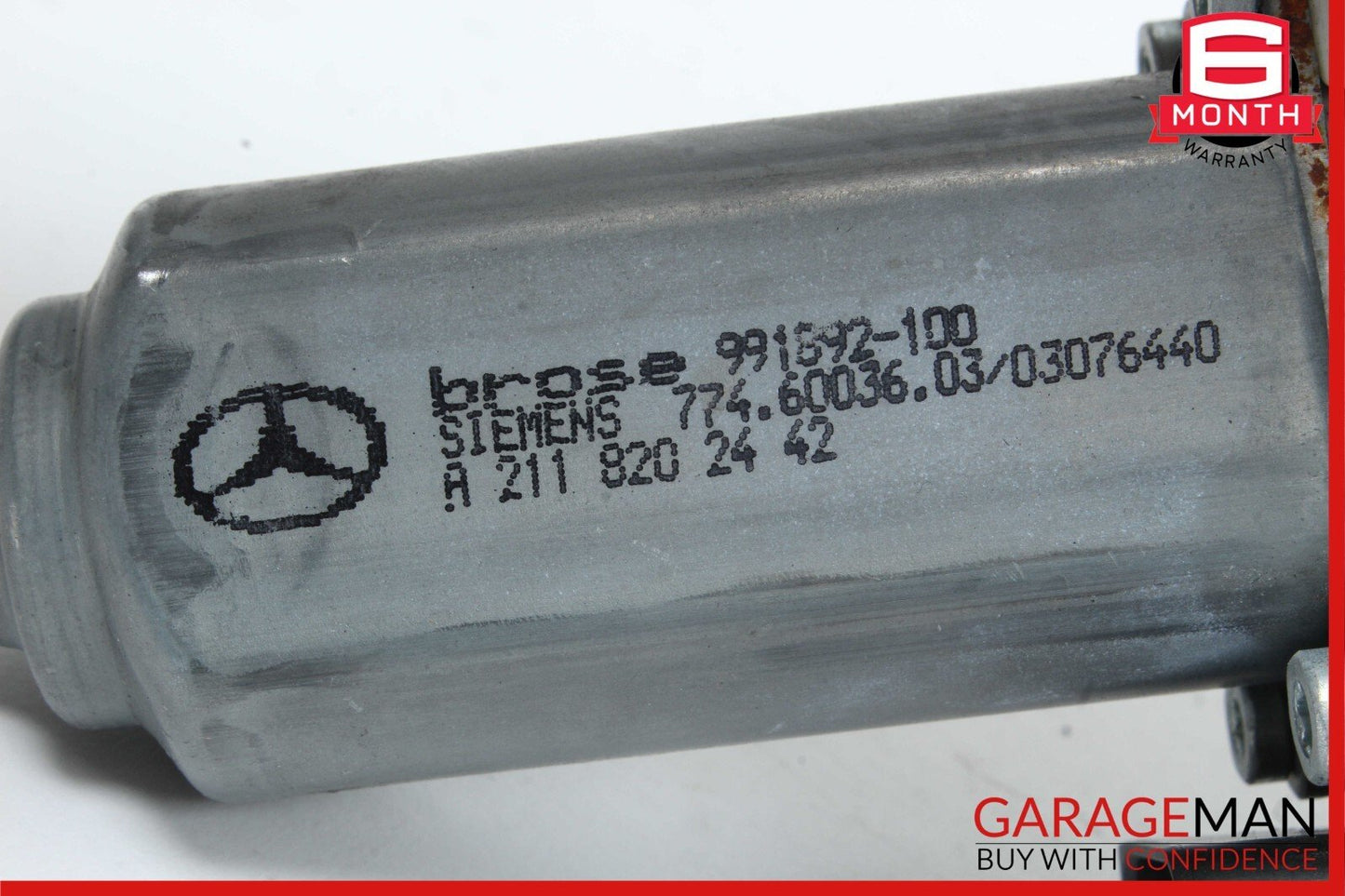 03-09 Mercedes W211 E350 E320 Rear Right Side Window Regulator Motor Unit