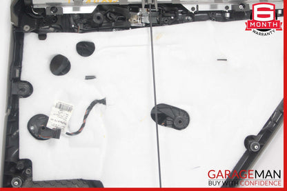 11-17 Porsche Cayenne 958 Rear Left Side Interior Door Trim Panel Assy Gray