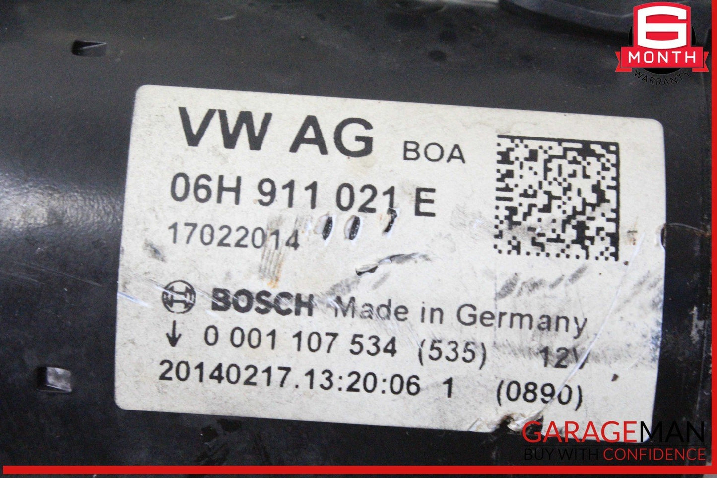 13-17 Audi A4 Q5 Engine Starter Motor Bosch 12V 06H911021E OEM