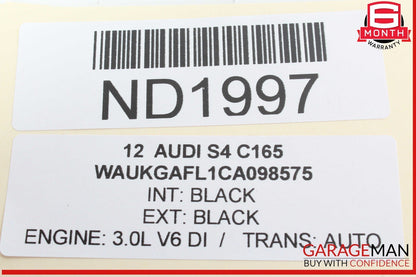 09-12 Audi S4 Front Left Driver Side Door Control Module Unit 8T0959793M OEM