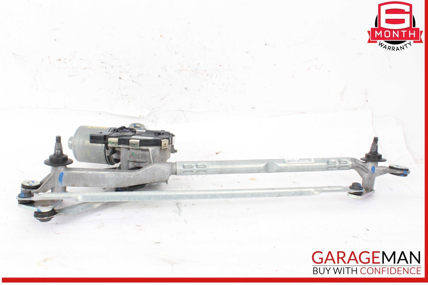17-24 Audi A4 Windshield Wiper Linkage w/ Motor 8W1955023C OEM