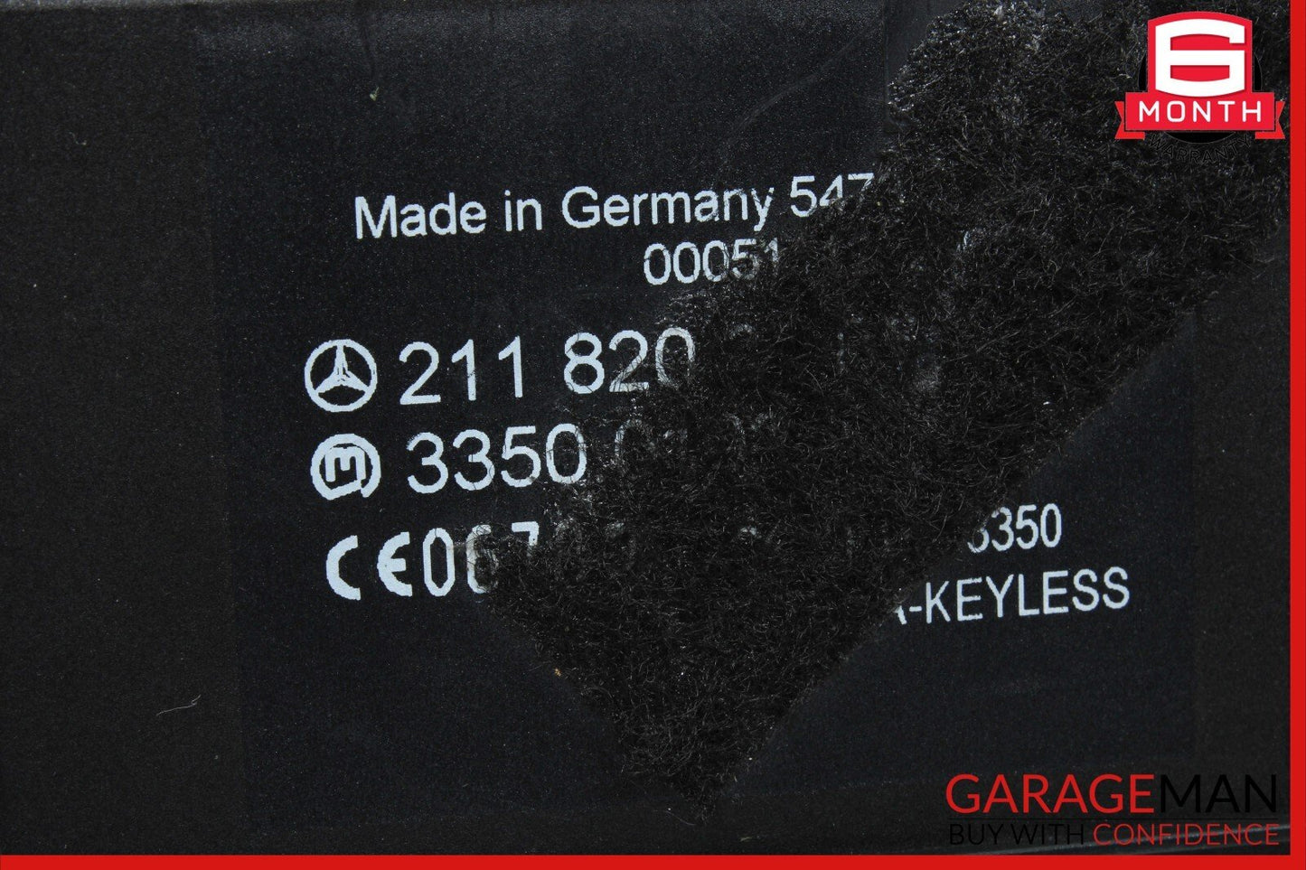 06-11 Mercedes W219 CLS500 E550 Rear Right / Left Door Keyless Go Control Module