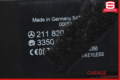 06-11 Mercedes W219 CLS500 E550 Rear Right / Left Door Keyless Go Control Module