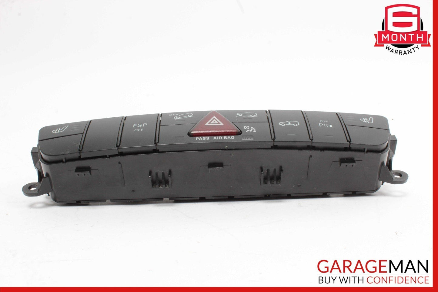 06-12 Mercedes X164 GL450 GL550 Hazard Light Control Switch Panel Module Unit