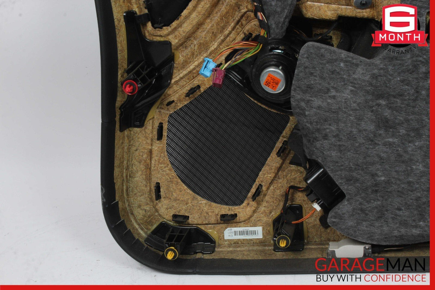 12-14 Mercedes W218 CLS550 Front Left Driver Side Interior Door Panel Anthracite