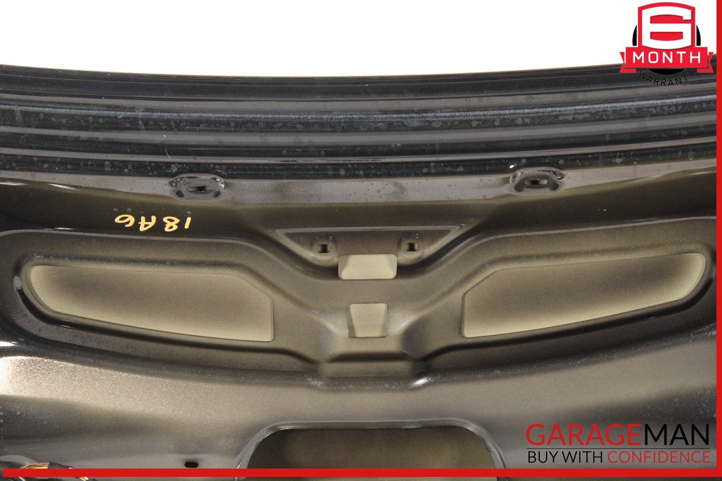 12-18 Audi A6 Rear Trunk Lid Deck Shell Panel Black OEM