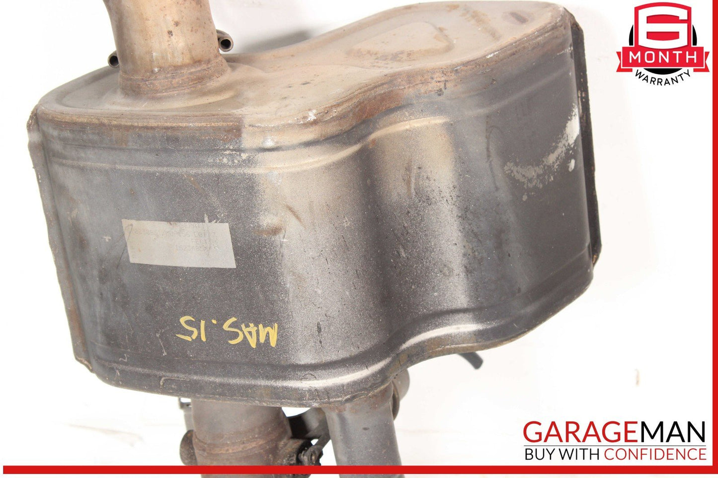 14-17 Maserati Quattroporte SQ4 Rear Right & Left Exhaust Muffler Dual Tip OEM