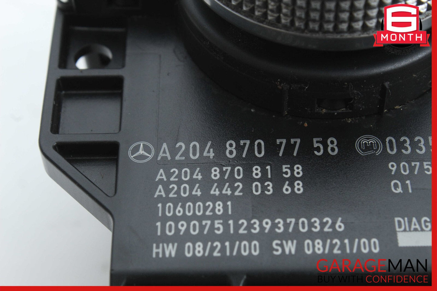 08-12 Mercedes W204 C300 GLK350 Console Command Controller Knob Multi Switch OEM