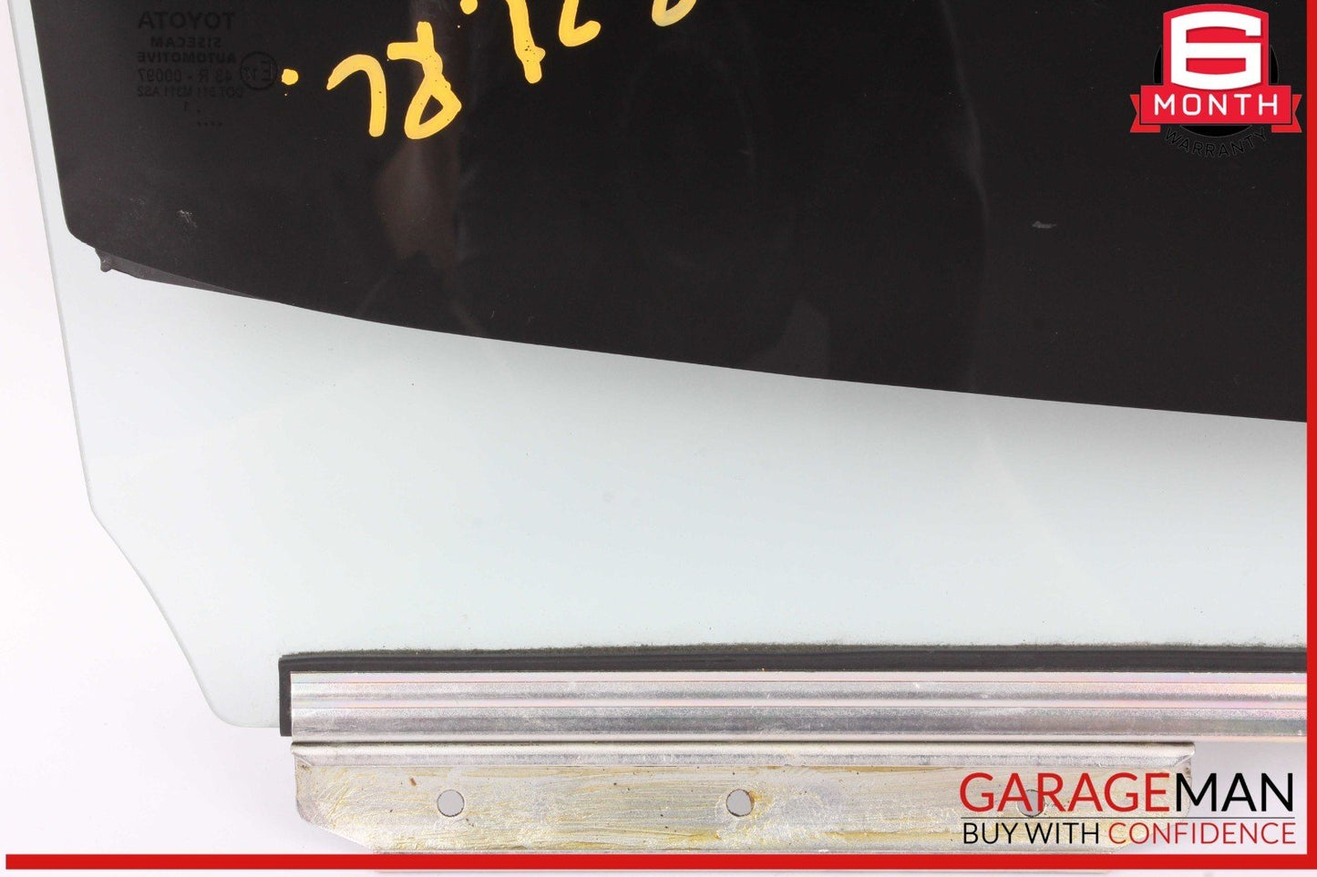 18-22 Toyota C-HR Rear Left Driver Side Door Window Glass OEM
